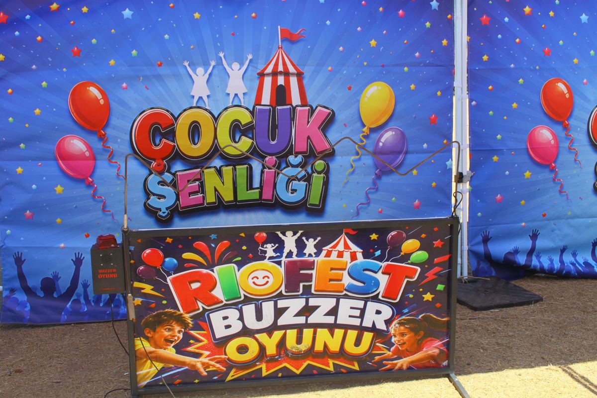 RioFest Buzzer Oyunu standı