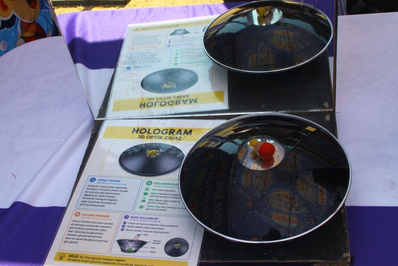 Hologram bilim cihazı